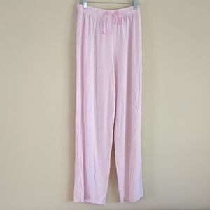 XS Lake Pink Pajama Pants Sleep Nap Lounge Comfy Cozy Pull-On
